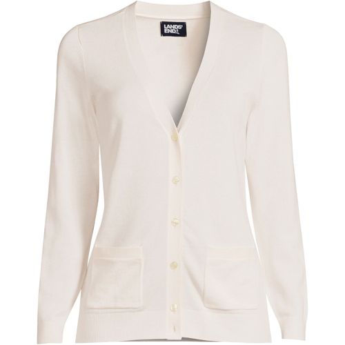 Women's long sleeve white cardigan outlet sweater