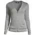 Women's Cotton Modal V-neck Cardigan Sweater, Front
