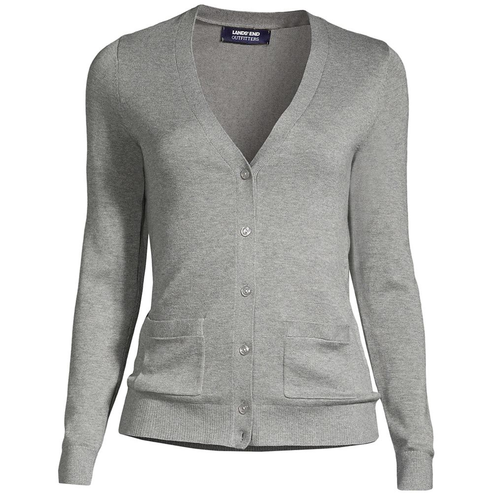 Women's Cotton Modal V-neck Cardigan Sweater