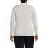 Women Plus Size Cotton Modal V-neck Cardigan Sweater, Back