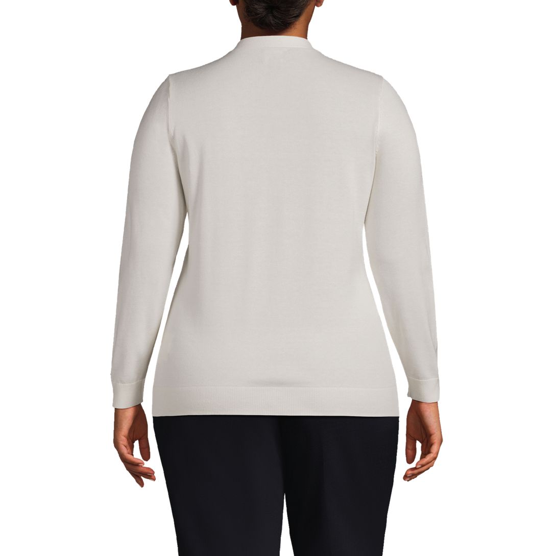Women's Cotton Modal V-neck Cardigan Sweater