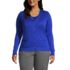 Women Plus Size Cotton Modal V-neck Cardigan Sweater, Front