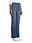 Le Jean Droit Taille Haute Stretch, Femme Stature Standard