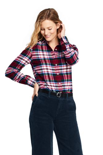 Women's Brushed Flannel Shirt