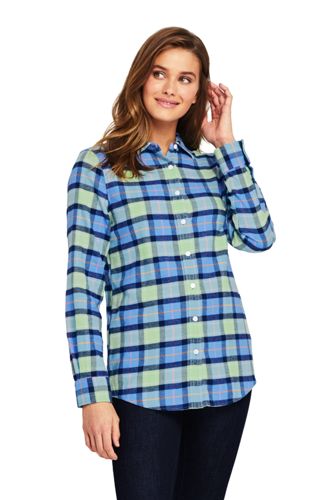 Women's Brushed Flannel Shirt