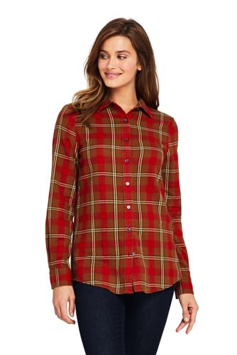 Women's Brushed Flannel Shirt