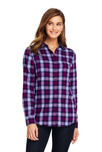 Women's Brushed Flannel Shirt