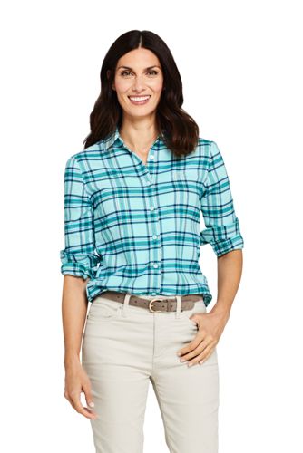 Women's Brushed Flannel Shirt