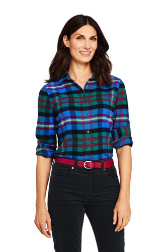 Women's Brushed Flannel Shirt