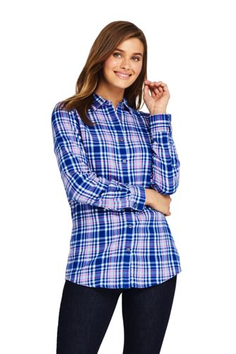 Women's Flannel Shirt from Lands' End