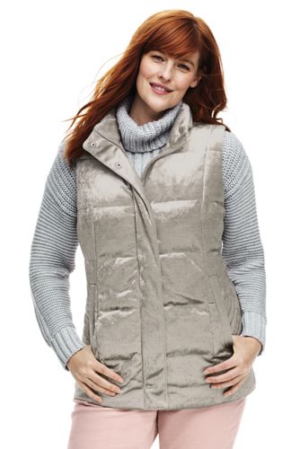 plus size puffer vest