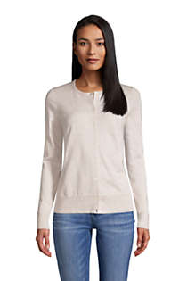 Women's Supima Cotton Cardigan Sweater, Front