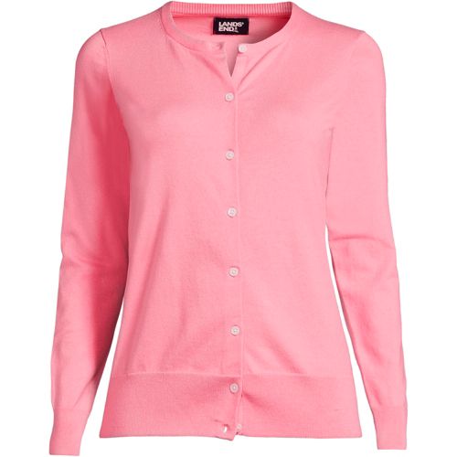 Le Cardigan Fines Mailles Supima, Femme Stature Standard image number 1