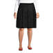 Women's Plus Size Box Pleat Skirt Top of Knee, Front