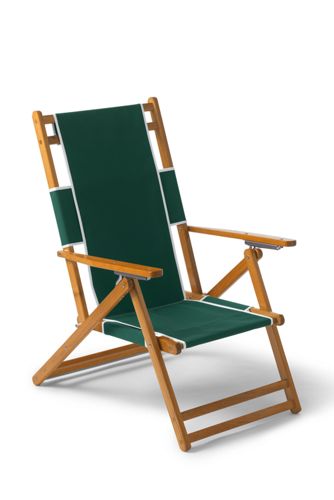 foldable wooden beach chair