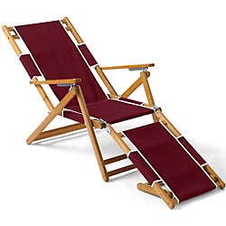 Wooden Lounge Patio Chair, alternative image