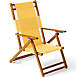 Frankford Umbrella Wooden Lounge Patio Chair, Front
