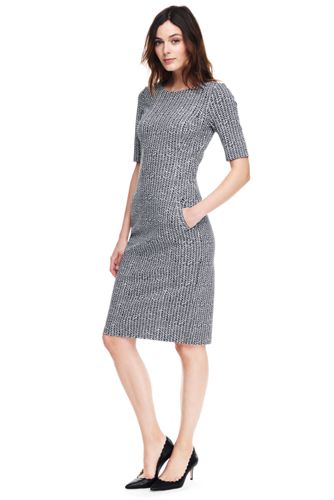 lands end shift dress