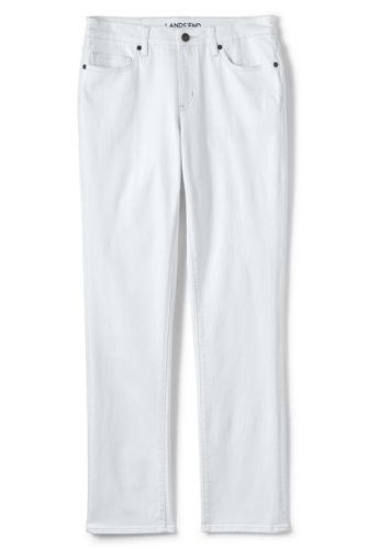 lands end white jeans