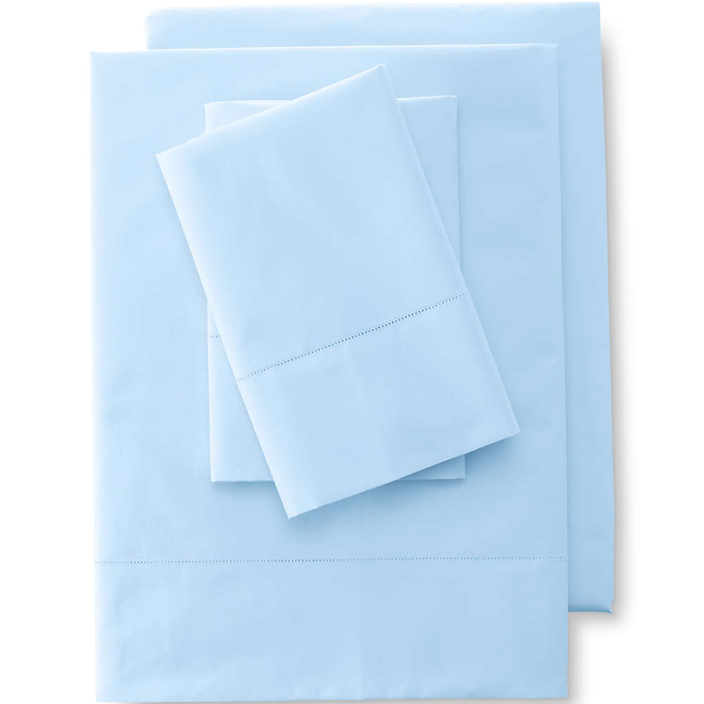 300 Thread Count Premium Supima Cotton Percale Bed Sheet Set, alternative image