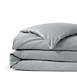 Luxe Supima Cotton Heathered Flannel Duvet Bed Cover - 6oz, alternative image
