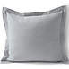 Luxe Supima Cotton Heathered Flannel Pillow Sham - 6oz, alternative image