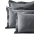 Luxe Supima Cotton Heathered Flannel Pillow Sham - 6oz, Front