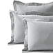 Luxe Supima Cotton Heathered Flannel Pillow Sham - 6oz, Front