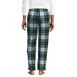 Men's Fleece Pajama Pants, Back