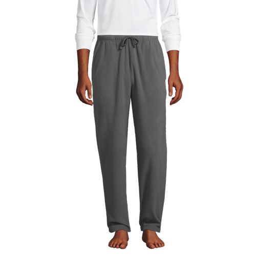 Lands' End Adult Serious Sweats High Pile Fleece Lined Sweatpants - X Large  - Pewter Heather : Target