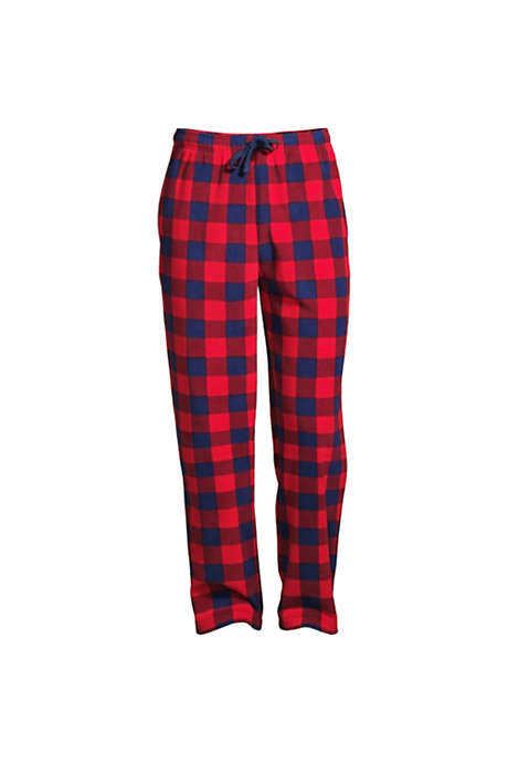Men's Solid Fleece Pajama Pants