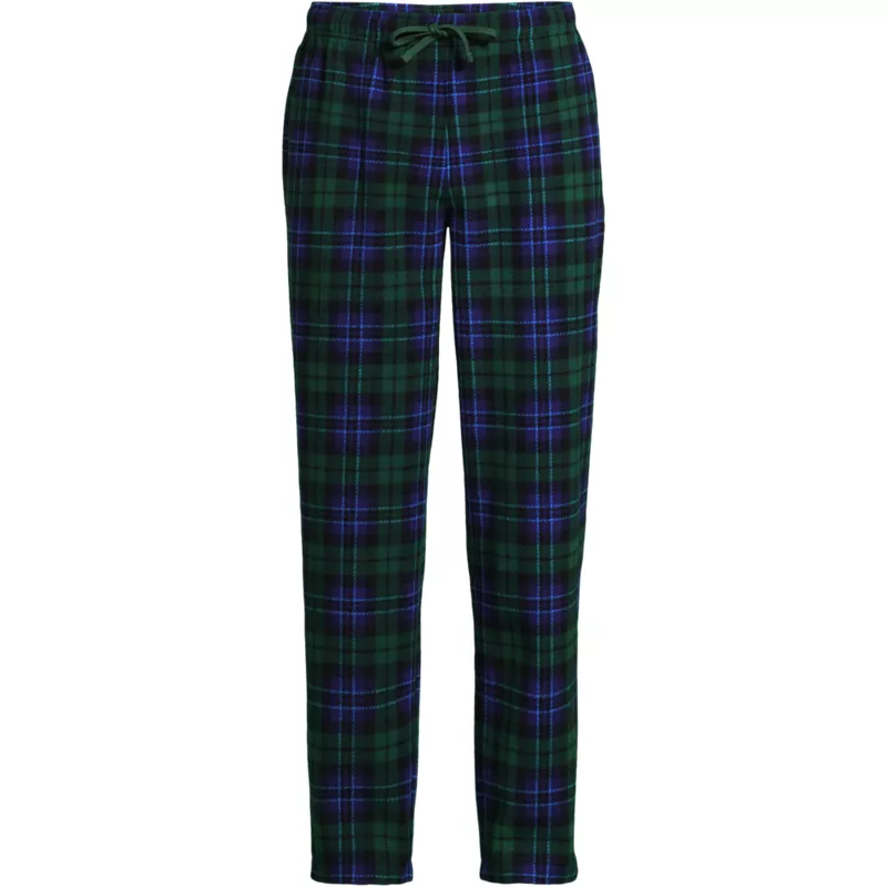 Men's Fleece Pajama Pants, Front