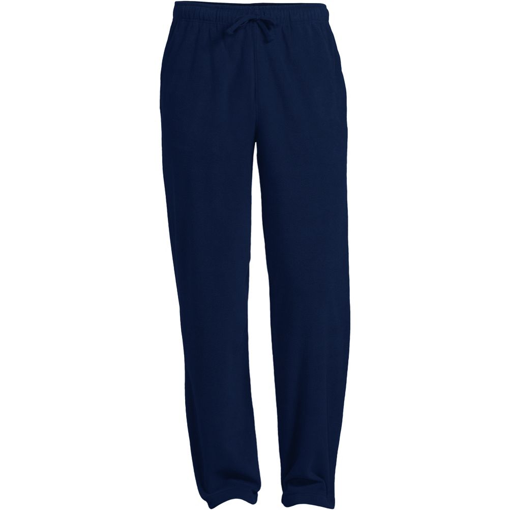 Men's Fleece-Lined Flannel Lounge Pants