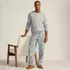 Men's Fleece Pajama Pants, alternative image