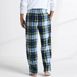 Men's Fleece Pajama Pants, Back