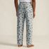 Men's Fleece Pajama Pants, Back