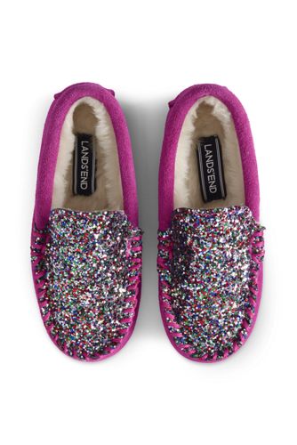 lands end girls slippers