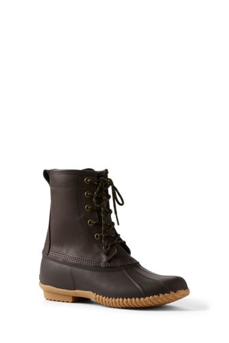 lands end mens duck boots