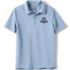 School Uniform Kamehameha Men's Short Sleeve Poly Polo, Front