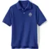 School Uniform Kamehameha Little Kids Short Sleeve Mesh Polo, Front