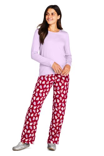 Women's Patterned Flannel Pyjama Gift Set