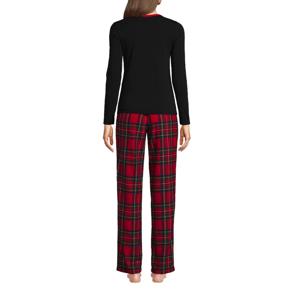 Cosy Club Pajama T-Shirt & Flannel Pants Set