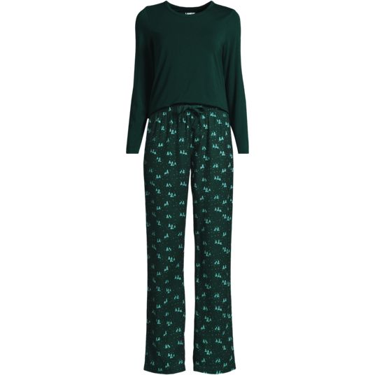 Green Women s Pajamas Lands End