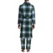 Men's Fleece Robe, Back