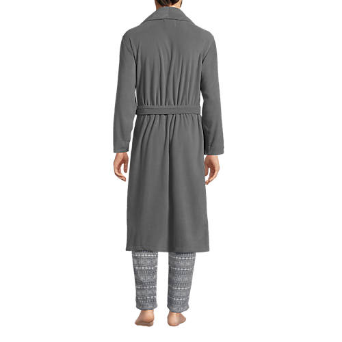 Men's Fleece Robe - Secondary
