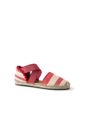 espadrilles with elastic straps