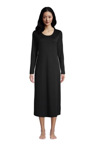 long thermal nightgown