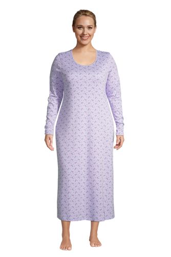 plus size long sleeve nightgowns