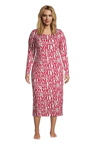 long sleeve long length nightgowns