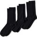 Women's 3-Pack Seamless Toe Solid Crew Socks, Front